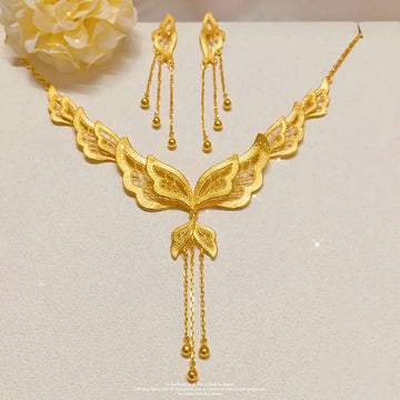 Butterfly Love Necklace  Niche Fashion