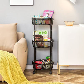 Multipurpose 3 Layer Metal Storage Rack