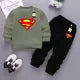 Dark Grey and Black Printed Kids Tracksuit for Winter By (Mix Printed Sale )Aua Garments
